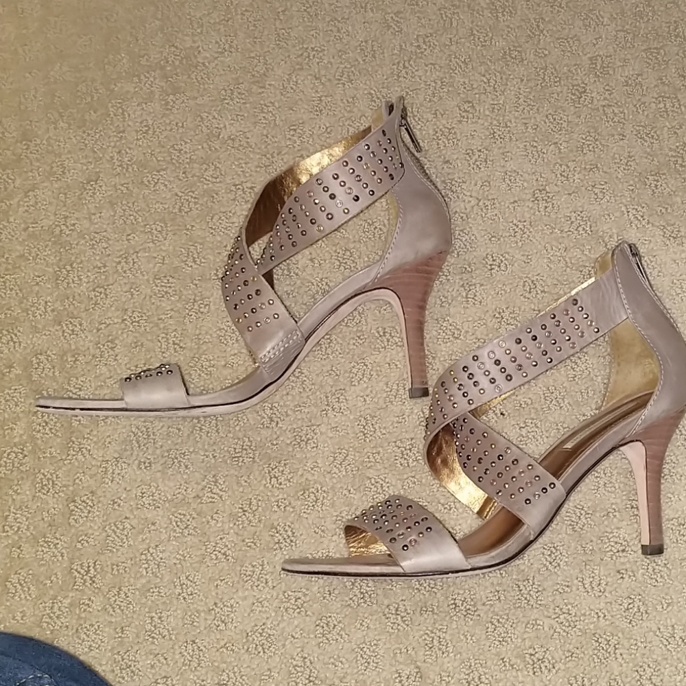 Studded heels